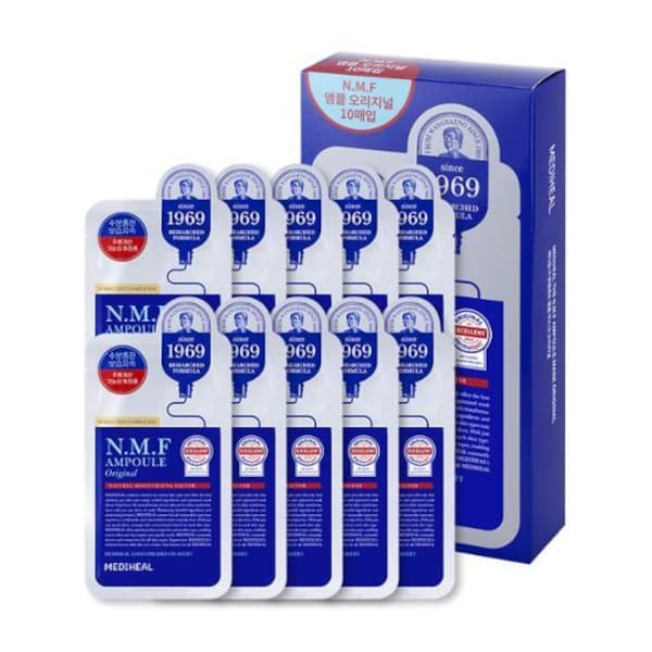 Mediheal - The N.M.F Ampoule Mask Original - 10pcs