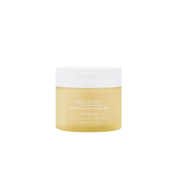 MIGUHARA - Vital Shine Glow Ampoule Pad - 150ml/ 70ea