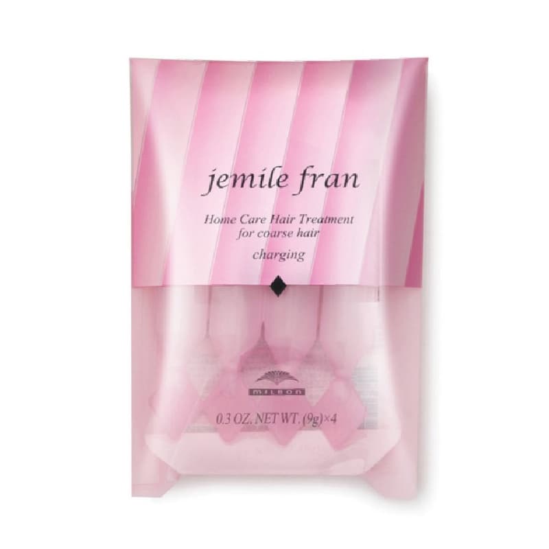 Milbon - Jemile fran - Home Care Hair Treatment - 9g x4 - Diamond - For Coarse Hair