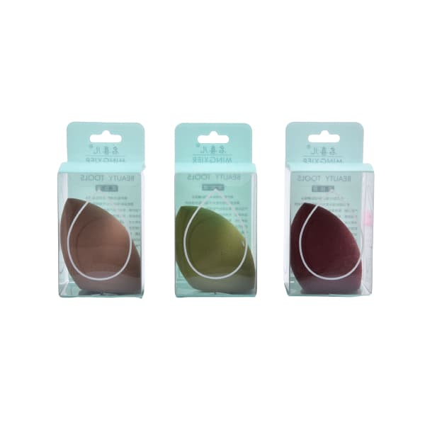MINGXIER - Makeup Blender Beauty Sponge - Miter Cut (Random Color) - 1 pc