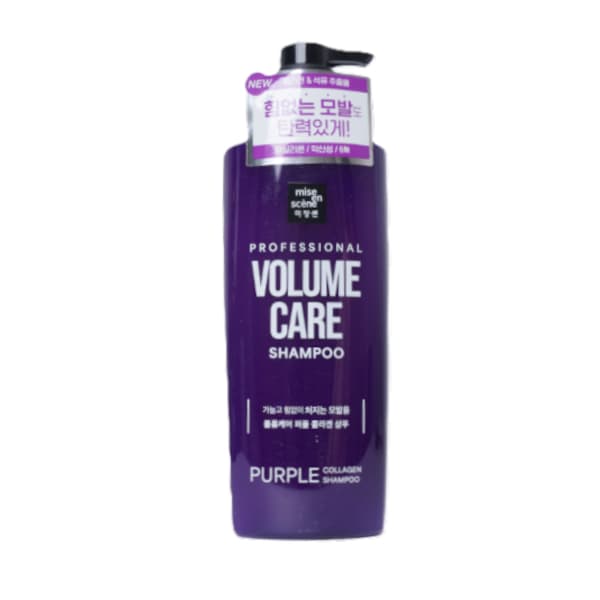 miseenscéne - Volume Care Purple Collagen Shampoo - 680ml