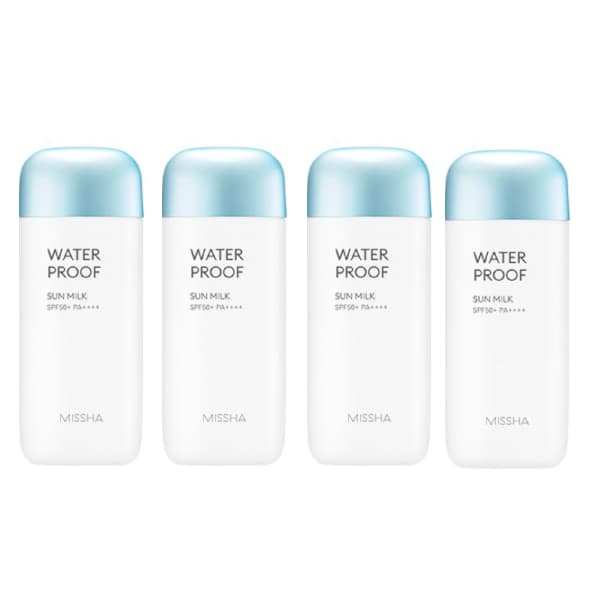 MISSHA All-Around Safe Block Waterproof Sun Milk - 70ml (4ea) Set