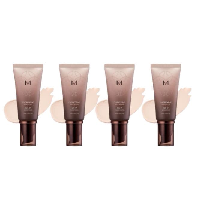 MISSHA Cho Bo Yang BB Cream (SPF30 PA++) (New) - 50ml - #17 Light Beige (4ea) Set