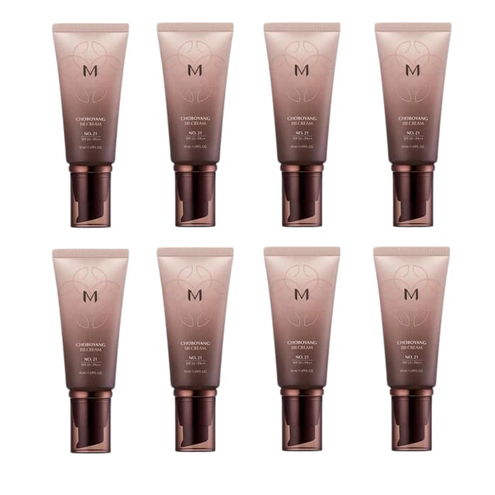 MISSHA Cho Bo Yang BB Cream (SPF30 PA++) (New) - 50ml - #21 Bright Beige (8ea) Set