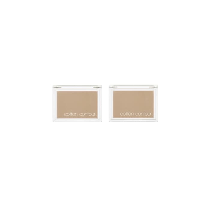 MISSHA - Cotton Contour - No.Smoked Hazel (2ea) Set