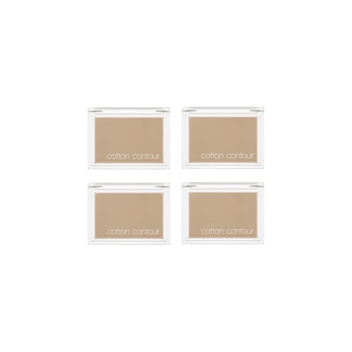 MISSHA - Cotton Contour - No.Smoked Hazel (4ea) Set