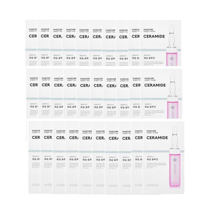 MISSHA - Mascure Solution Sheet Mask - Cermide (30pcs) Set