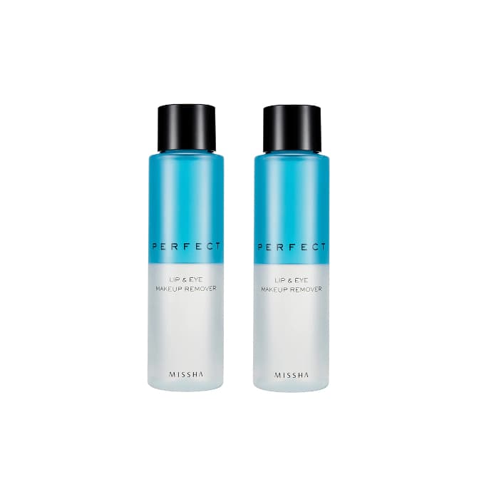 MISSHA - Perfect Lip & Eye Makeup Remover - 155ml (2ea) Set