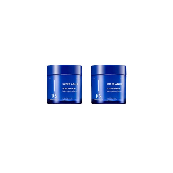 MISSHA - Super Aqua Ultra Hyalron Balm Cream - 70ml (2ea) Set