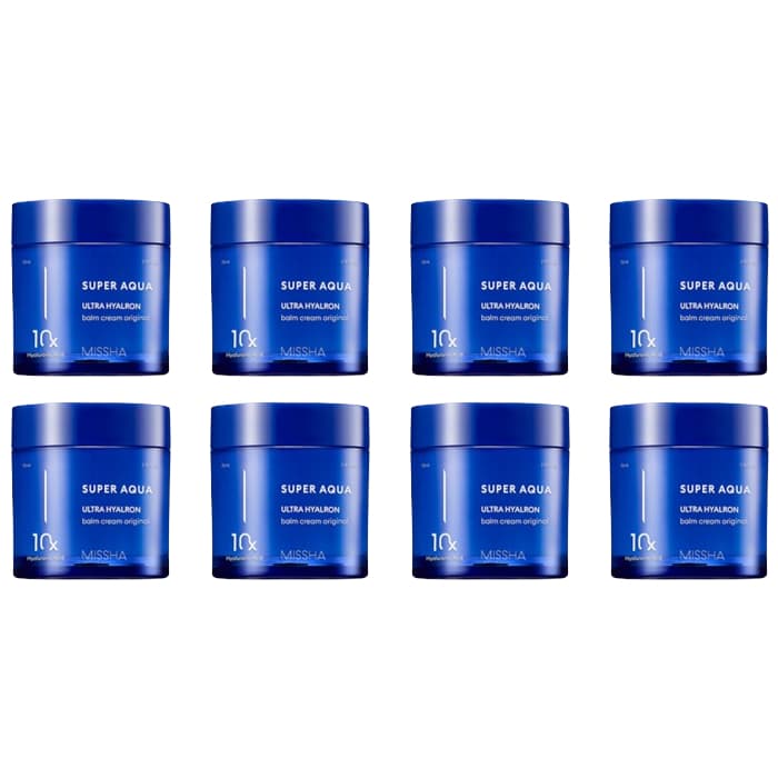 MISSHA - Super Aqua Ultra Hyalron Balm Cream - 70ml (8ea) Set