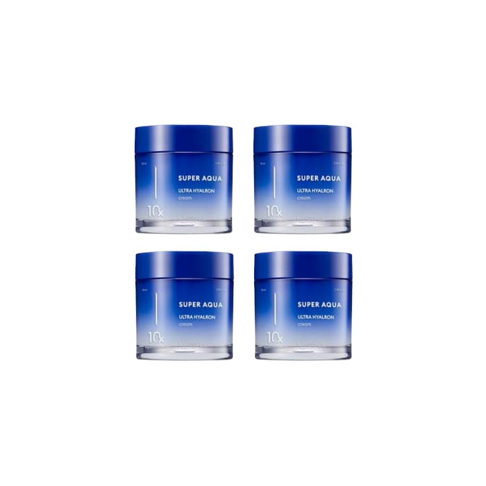 MISSHA - Super Aqua Ultra Hyalron Cream - 70ml (4ea) Set