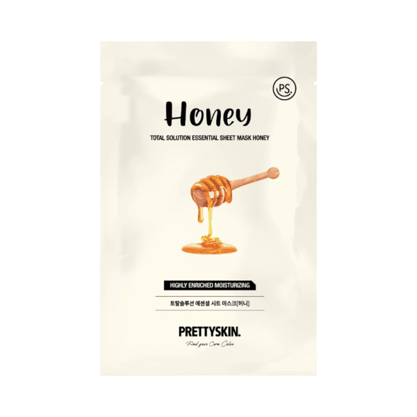 PRETTYSKIN - Total Solution Essential Sheet Mask - 1pc - Honey