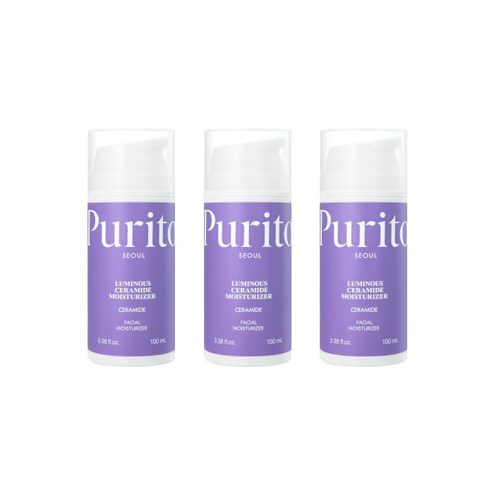 Purito SEOUL - Luminous Ceramide Moisturizer - 100ml (3ea) Set