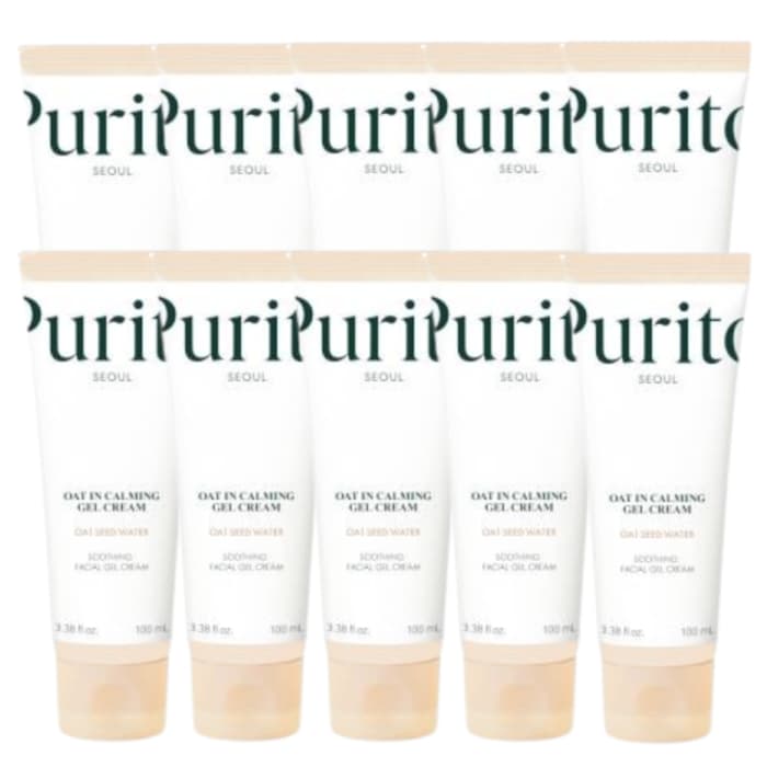 Purito SEOUL - Oat-In Calming Gel Cream - 100ml (10ea) Set