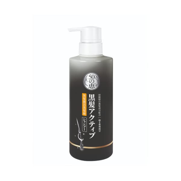 Rohto Mentholatum - 50 Megumi Anti Grey Shampoo - 400ml