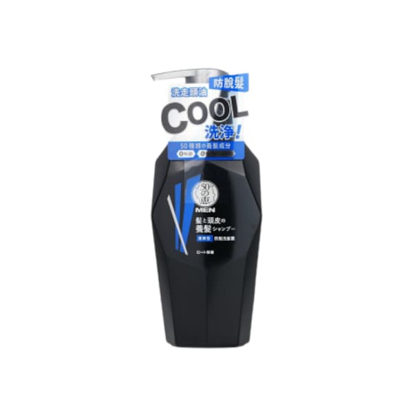Rohto Mentholatum - 50 Megumi Men Anti Hair Loss Shampoo Fresh - 350ml