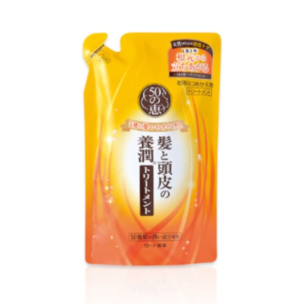 Rohto Mentholatum - 50 Megumi Scalp Nourishing Conditioner Refill - 330ml