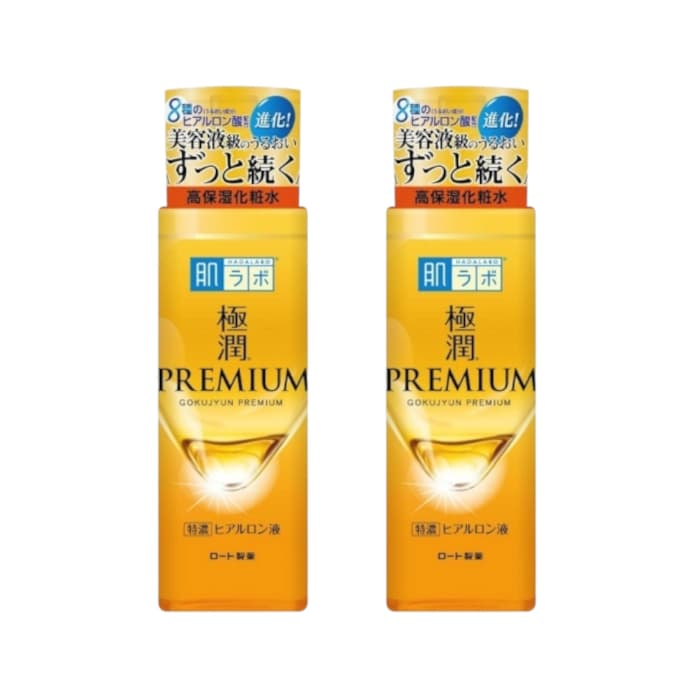 Rohto Mentholatum - Hada Labo Gokujyun Premium Lotion - 170ml (2ea) Set