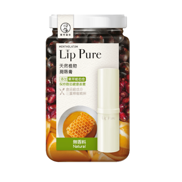 Rohto Mentholatum - Lip Pure Lip Balm - 1pc - Natural