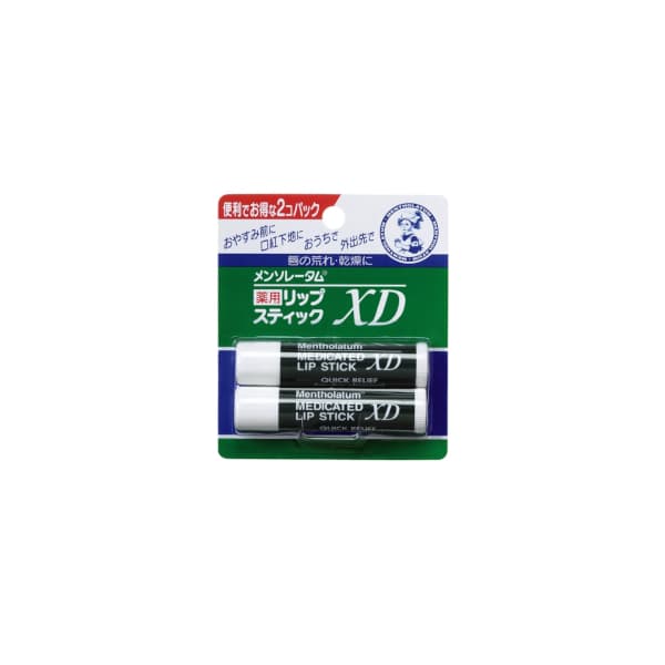 Rohto Mentholatum - Medicated Lip Stick - 4g x 2pcs