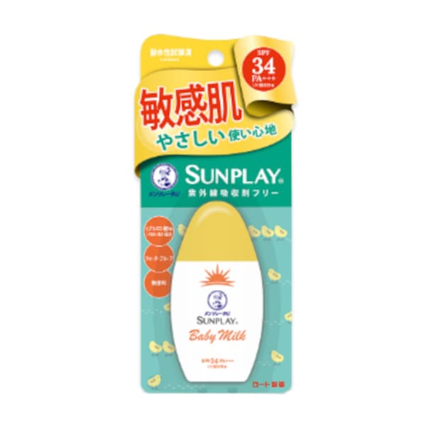 Rohto Mentholatum - Sunplay Sunblock Baby Milk SPF34 PA+++ - 30g