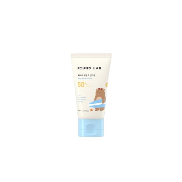 ROUND LAB - Baby Mild Sunscreen SPF50+ PA++++ - 60ml