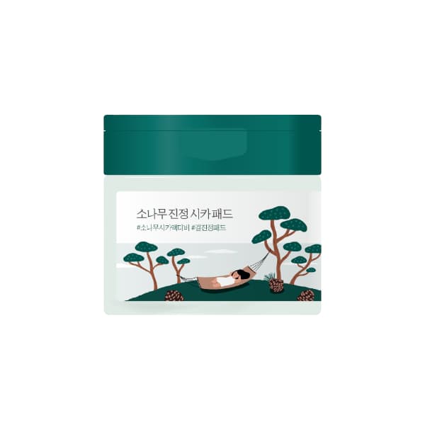 ROUND LAB - Pine Calming Cica Pad - 195ml (50pcs)