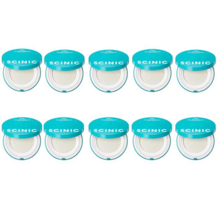 SCINIC Enjoy All Round Airy Sun Cushion EX SPF50+ PA++++ - 25g (10ea) Set