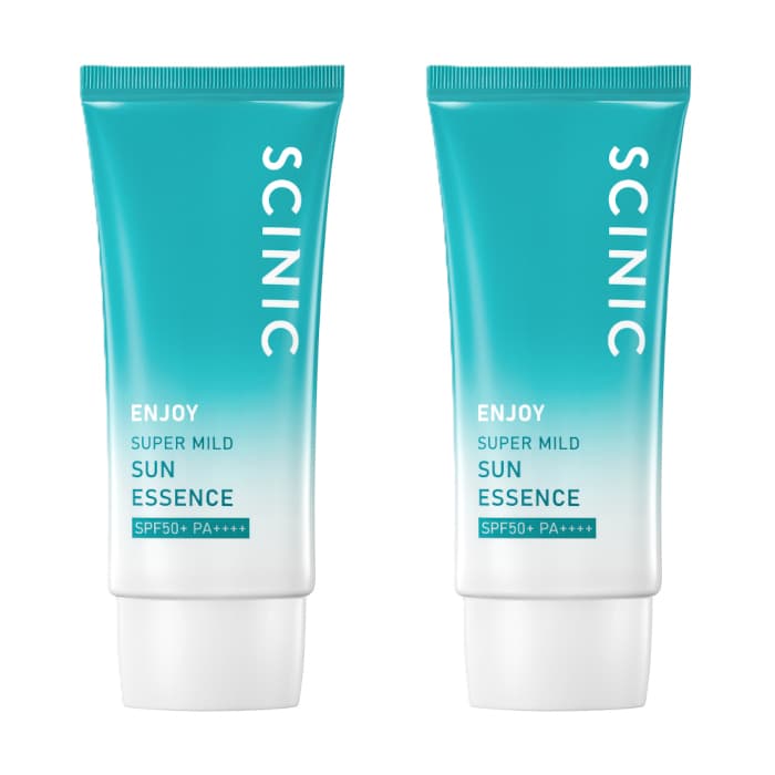 SCINIC - Enjoy Super Mild Sun Essence SPF50+ PA++++ - 50ml (2ea) Set