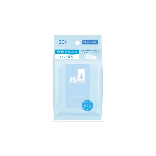 Shiseido - Sea Breeze Face & Body Ice Sheet - 30 sheets - Fresh Savon