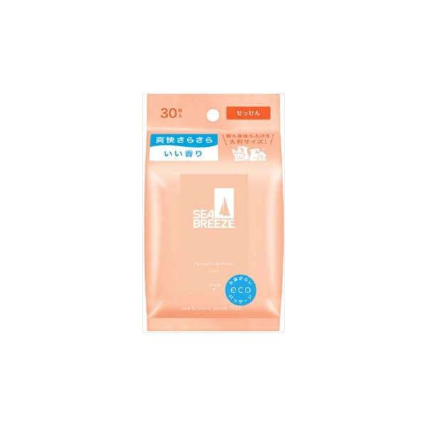 Shiseido - Sea Breeze Face & Body Ice Sheet - 30 sheets - Soap