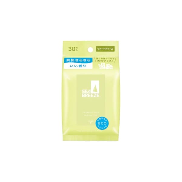 Shiseido - Sea Breeze Face & Body Ice Sheet - 30 sheets - Verbena Cool