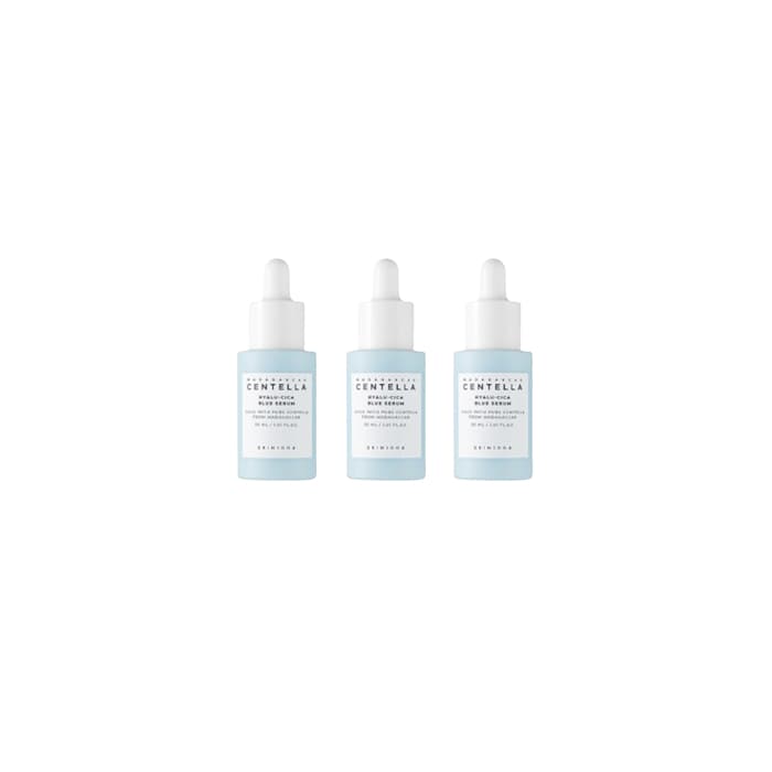 SKIN1004 Madagascar Centella Hyalu-Cica Blue Serum - 30ml (3ea) Set