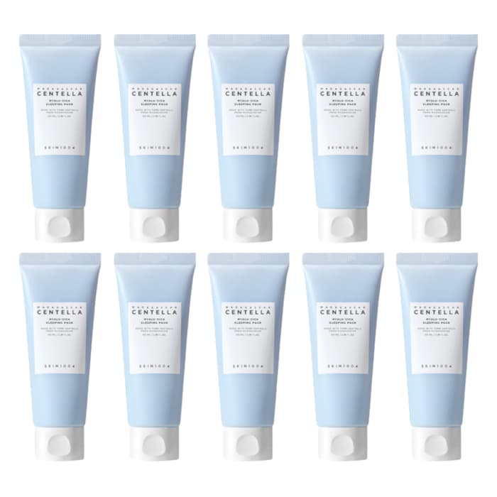 SKIN1004 - Madagascar Centella Hyalu-Cica Sleeping Pack - 100ml (10ea) Set
