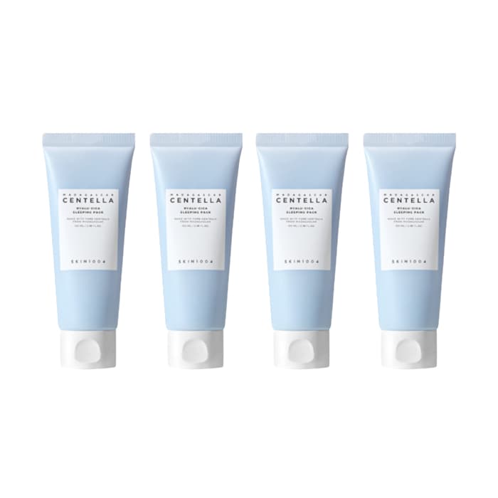 SKIN1004 - Madagascar Centella Hyalu-Cica Sleeping Pack - 100ml (4ea) Set