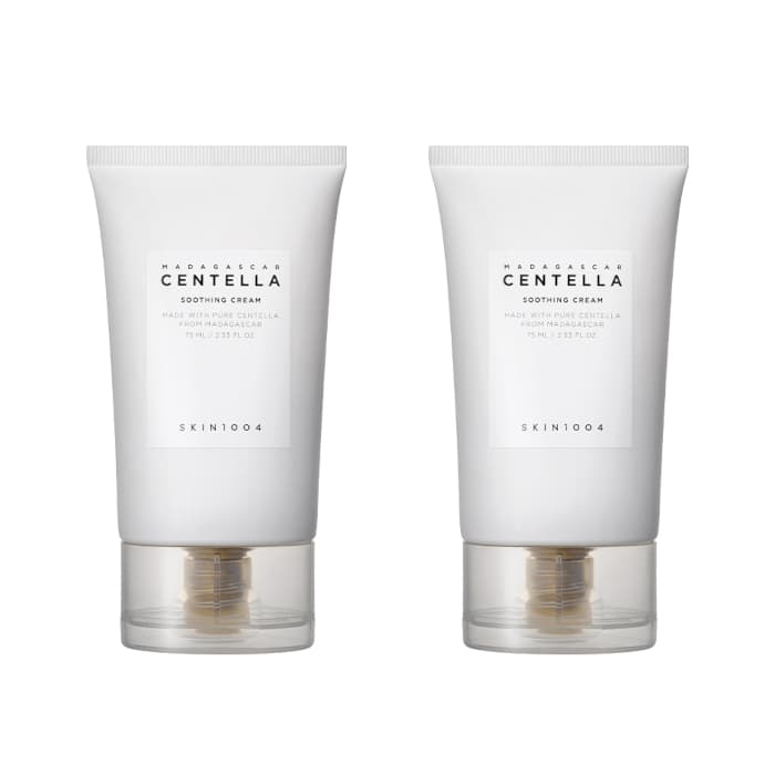 SKIN1004 - Madagascar Centella Soothing Cream - 75ml (2ea) Set