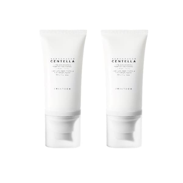SKIN1004 Madagascar Centella Tone Brightening Tone-Up Sunscreen SPF50+ PA++++ - 50ml (2ea) Set