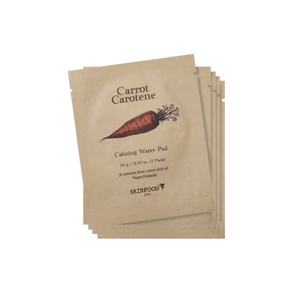 SKINFOOD - Carrot Carotene Calming Water Pad Set - 5sheets