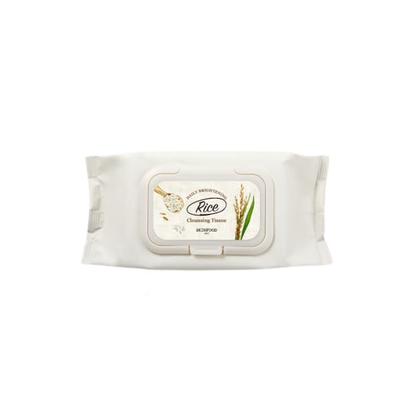 SKINFOOD - Rice Daily Brightening Cleansing Tissue - 80pcs