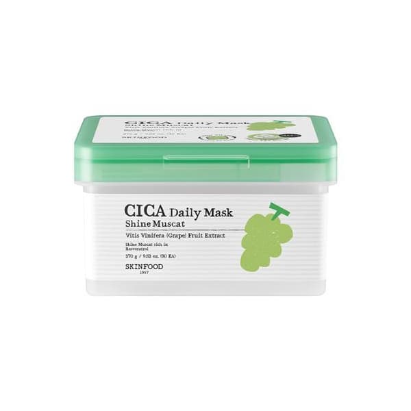 SKINFOOD - Shine Muscat Cica Daily Mask - 270g/30pcs