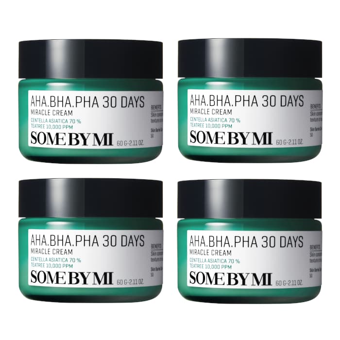 SOME BY MI - AHA-BHA-PHA 30 Days Miracle Cream - 60g (4ea) Set