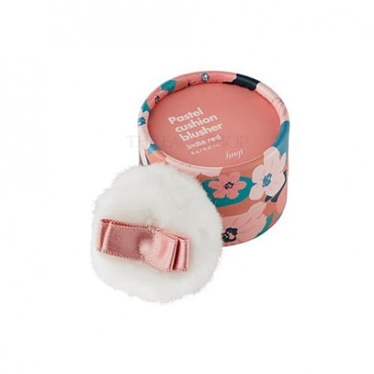 THE FACE SHOP - fmgt Pastel Cushion Blusher - 07 India Red