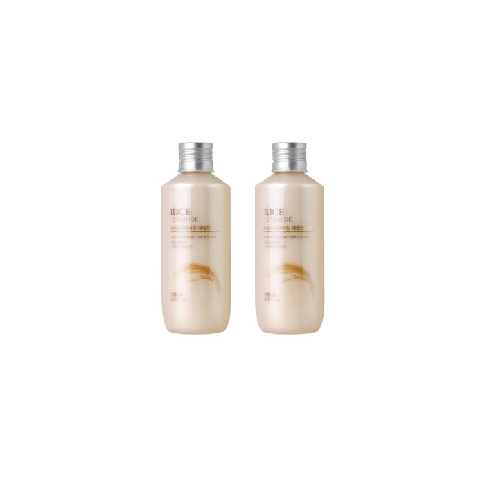 THE FACE SHOP - Rice & Ceramide Moisturizing Emulsion - 150ml (2ea) Set