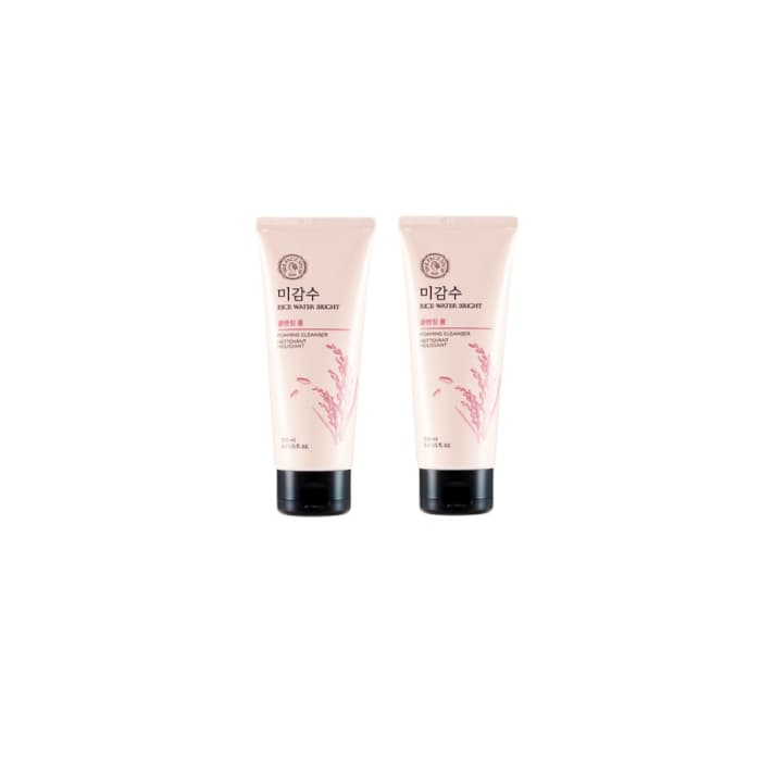 THE FACE SHOP Rice Water Bright Foaming Cleanser - 150ml (2ea) Set