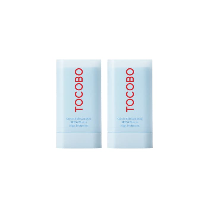 TOCOBO - Cotton Soft Sun Stick SPF50 PA++++ - 19g (2ea) Set