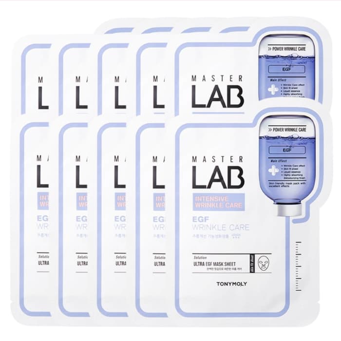 TONYMOLY - Master Lab Real Mask Sheet - EGF - 1pc (10ea) Set