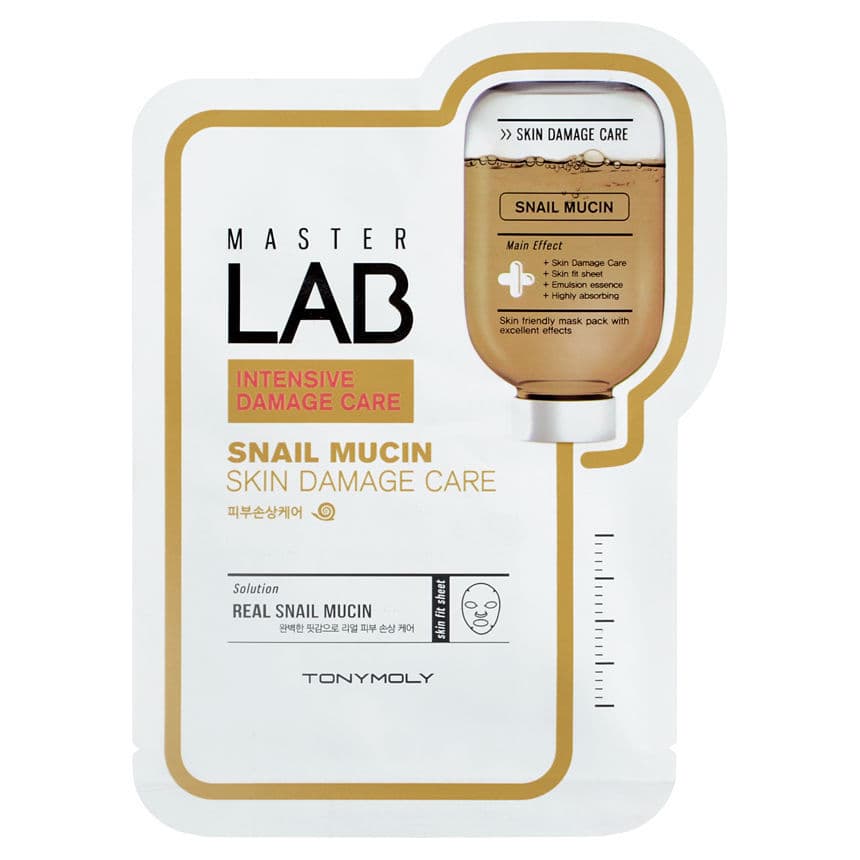 TONYMOLY - Master Lab Real Mask Sheet - Snail Mucin - 1pc