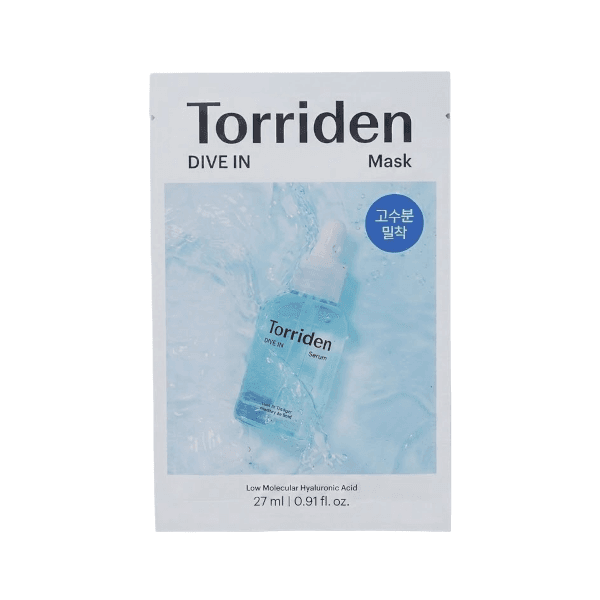 Torriden - DIVE-IN Low Molecular Hyaluronic Acid Mask Pack - 27ml*1ea
