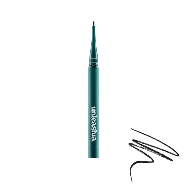 Unleashia - Easy Glide Flat Eyeliner - 0.15g - NO.1 Deep Black