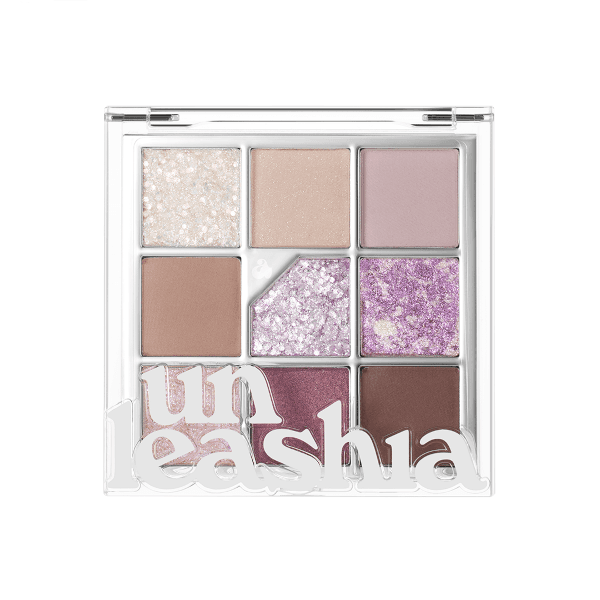 Unleashia - Glitterpedia Eye Palette - 6.2g - No 4 All of Lavender Fog